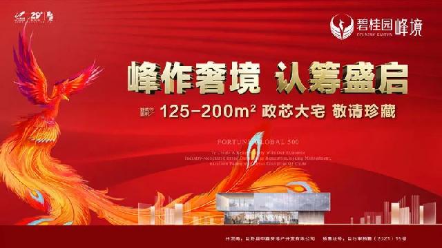 碧桂园峰境：峰作奢境，认筹盛启