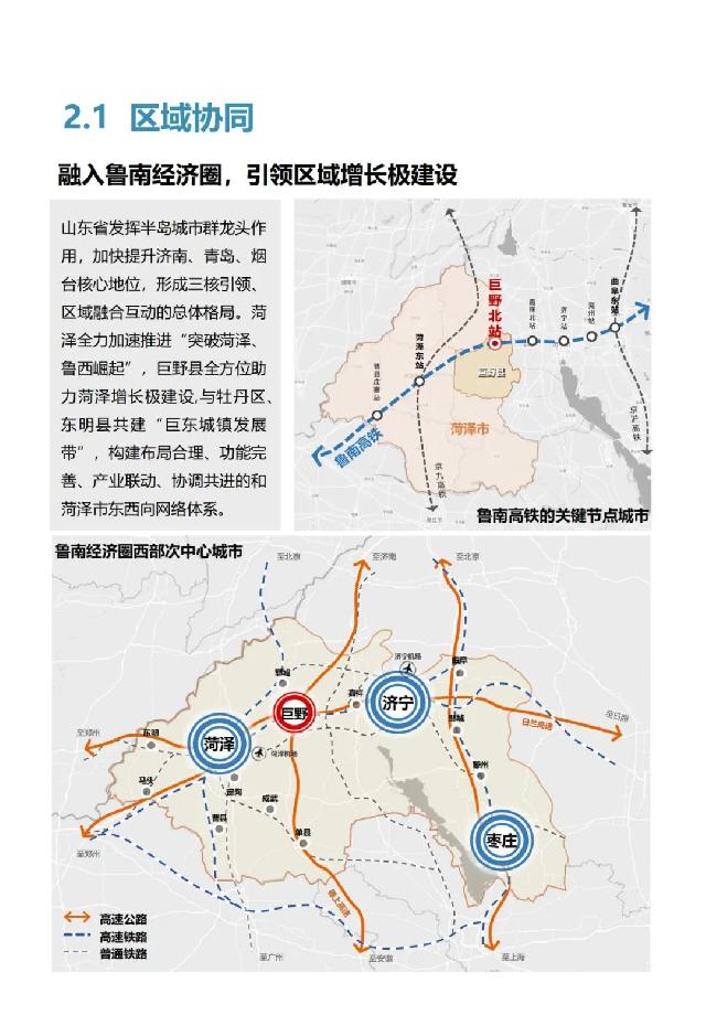 事关巨野发展未来！《巨野县国土空间总体规划（2021-2035年）》公开征询意见