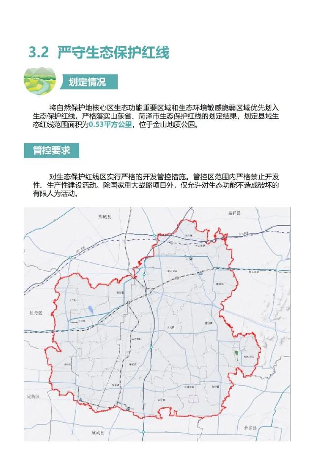 事关巨野发展未来！《巨野县国土空间总体规划（2021-2035年）》公开征询意见