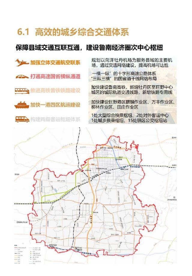 事关巨野发展未来！《巨野县国土空间总体规划（2021-2035年）》公开征询意见