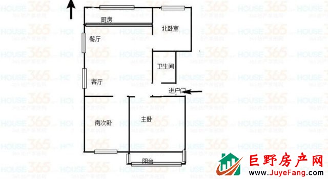 丽天苑小区 3室2厅 112.26平米 简单装修 62万元